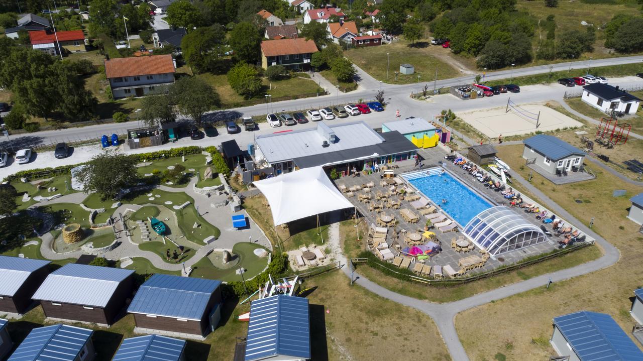 Slite Strand Resort Bagian luar foto